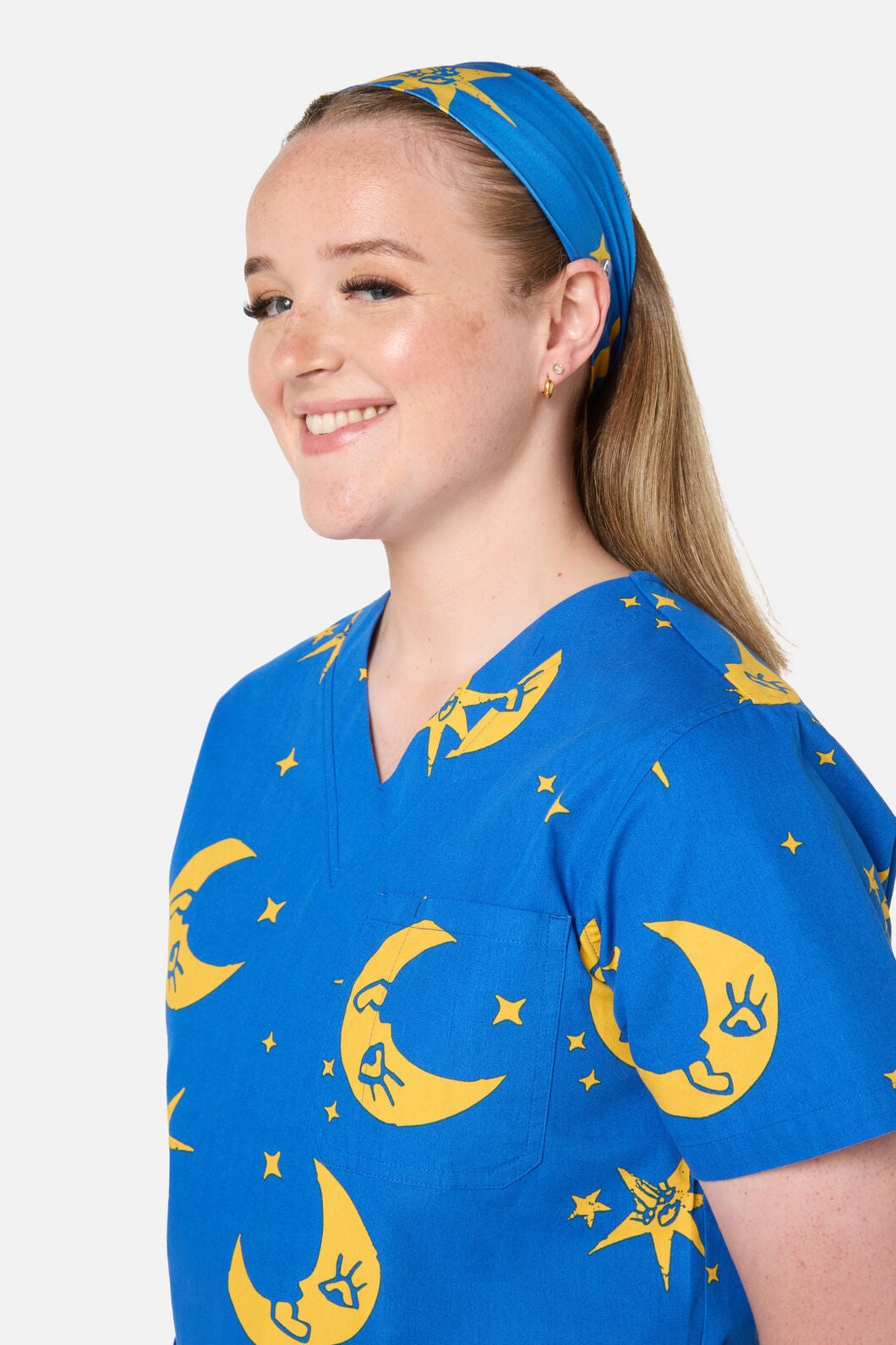 Scrubs With Love - Nocturne headband - navy