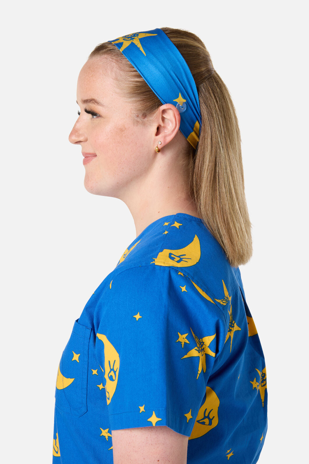 Scrubs With Love - Nocturne headband - navy