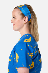 Scrubs With Love - Nocturne headband - navy