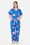Scrubs With Love - Inside Cuties scrub set - navy