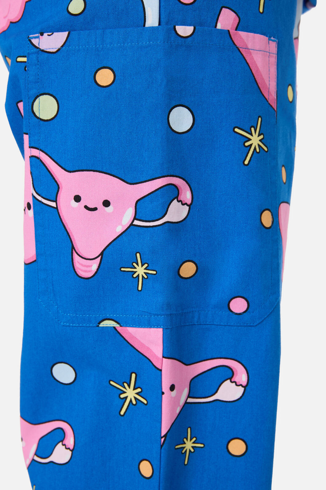 Scrubs With Love - Inside Cuties scrub set - navy