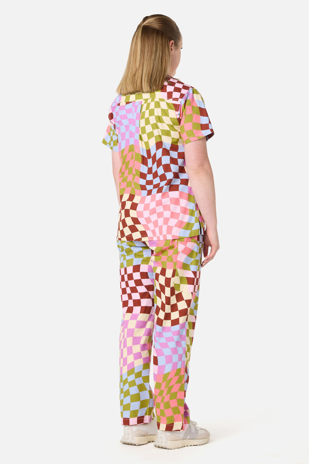 Scrubs With Love - Check It scrub set - multi