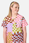 Scrubs With Love - Check It Headband - multi