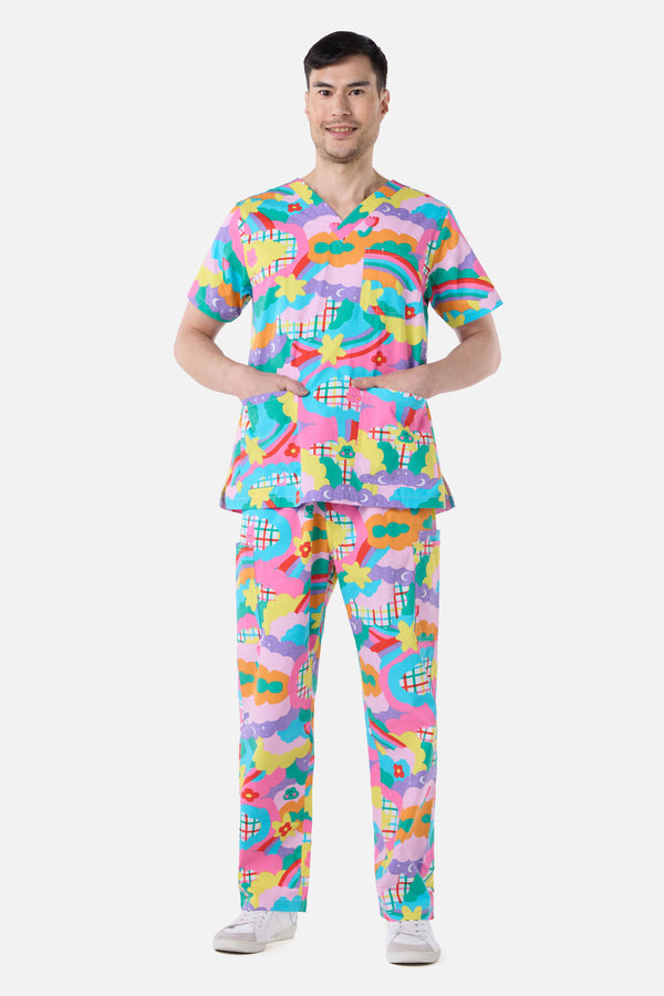 Scrubs With Love - Idolize Scrub Set - multi