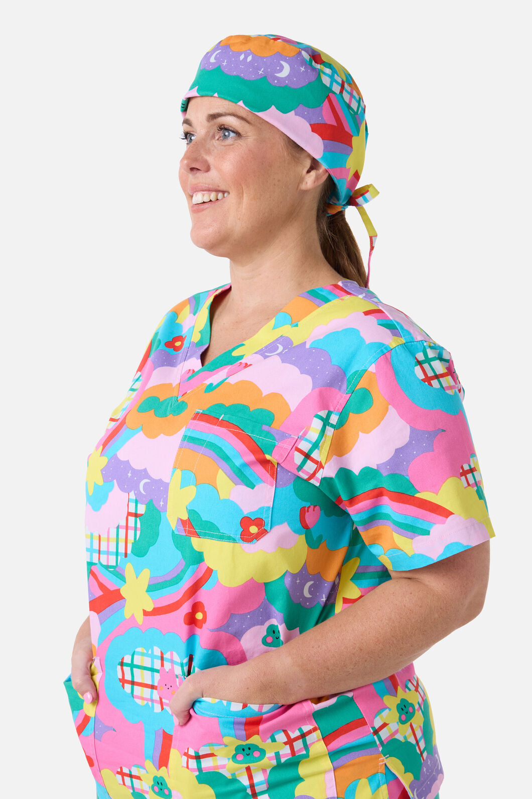 Scrubs With Love - Idolize Scrub Hat - multi