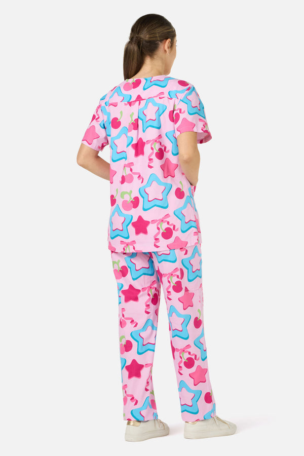 Scrubs With Love - So Sweet Scrub Set - pink