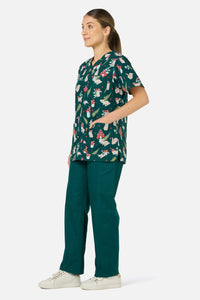 Scrubs With Love - Harmony Top & Pant Scrub Set - green