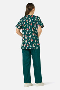 Scrubs With Love - Harmony Top & Pant Scrub Set - green