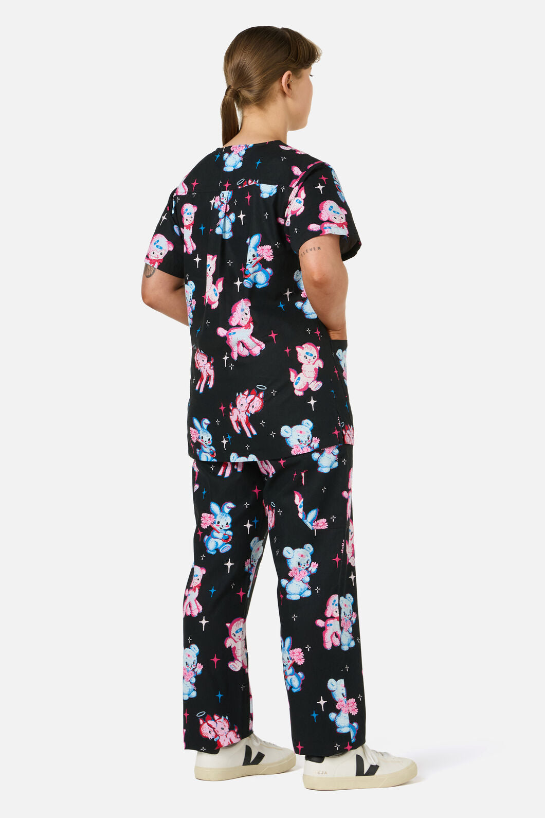 Scrubs With Love - Poppet Scrub Set - black