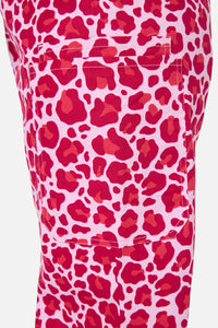 Scrubs With Love - Leopard Cub Scrub Set Pink - pink