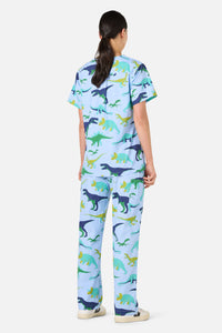 Scrubs With Love - Dino Pod Scrub Set - blue