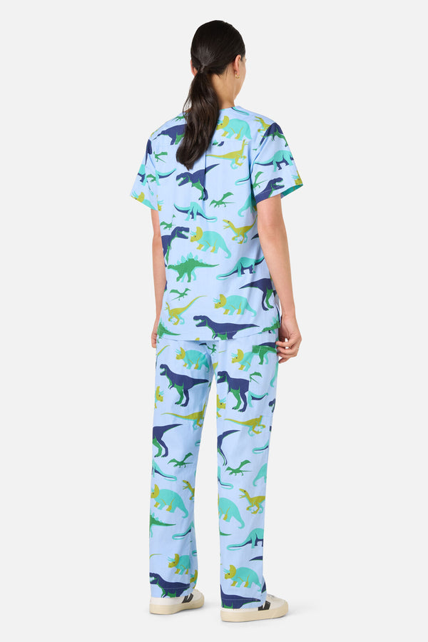 Scrubs With Love - Dino Pod Scrub Set - blue