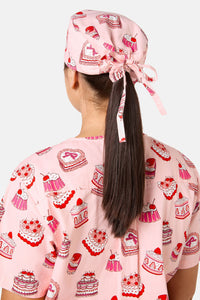 Scrubs With Love - Cake Party Scrub Hat - pink