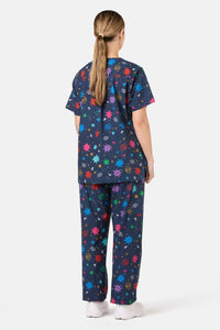 Scrubs With Love - Intergalactic Scrub Set - midnight