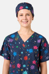 Scrubs With Love - Intergalactic Scrub Hat - midnight