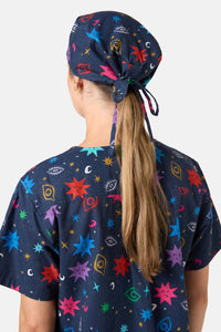 Scrubs With Love - Intergalactic Scrub Hat - midnight