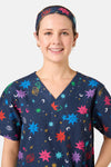 Scrubs With Love - Intergalactic Scrub Headband - midnight