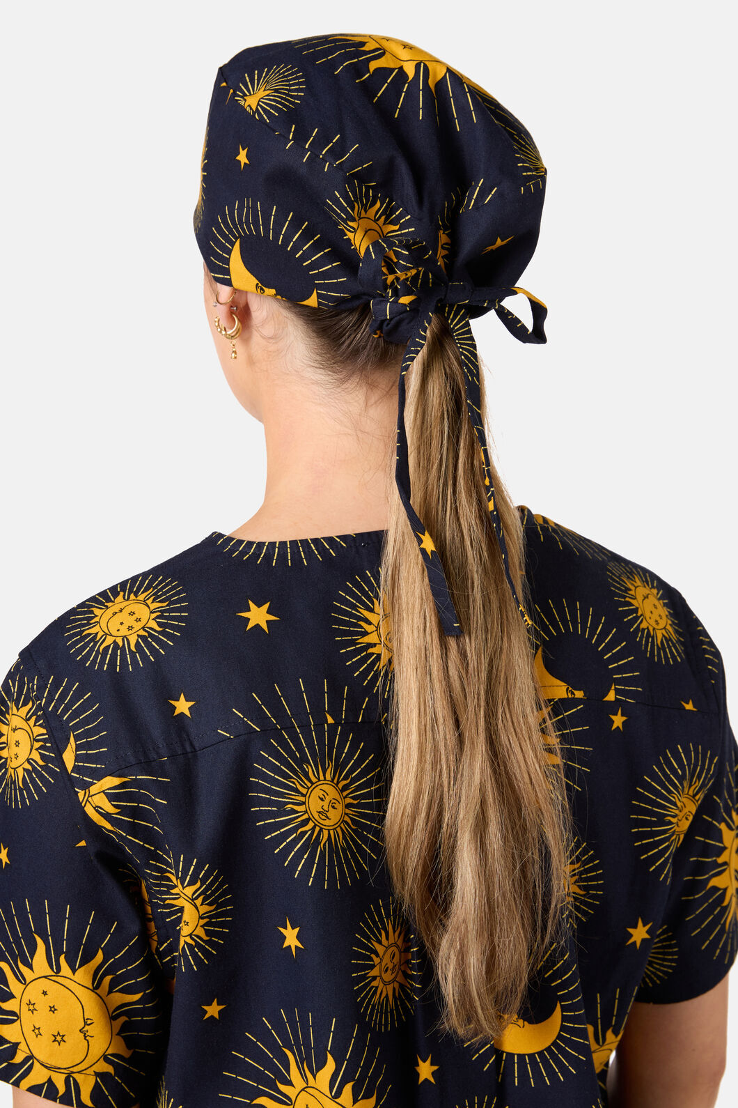 Scrubs With Love - Ethereal Sky Scrub Hat - navy