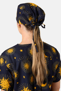 Scrubs With Love - Ethereal Sky Scrub Hat - navy