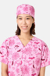 Scrubs With Love - Spooky Season Scrub Hat - pink