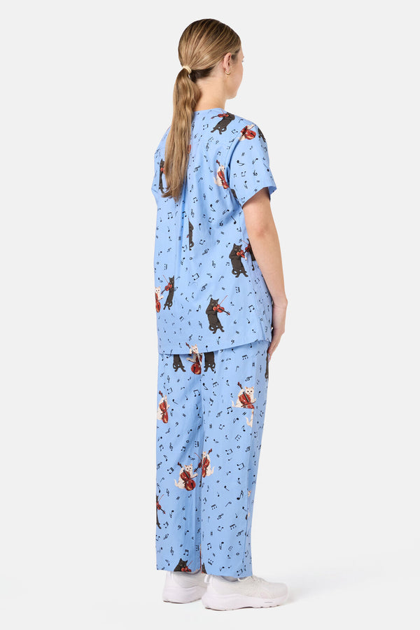 Scrubs With Love - Melodic Scrub Set - light-blue