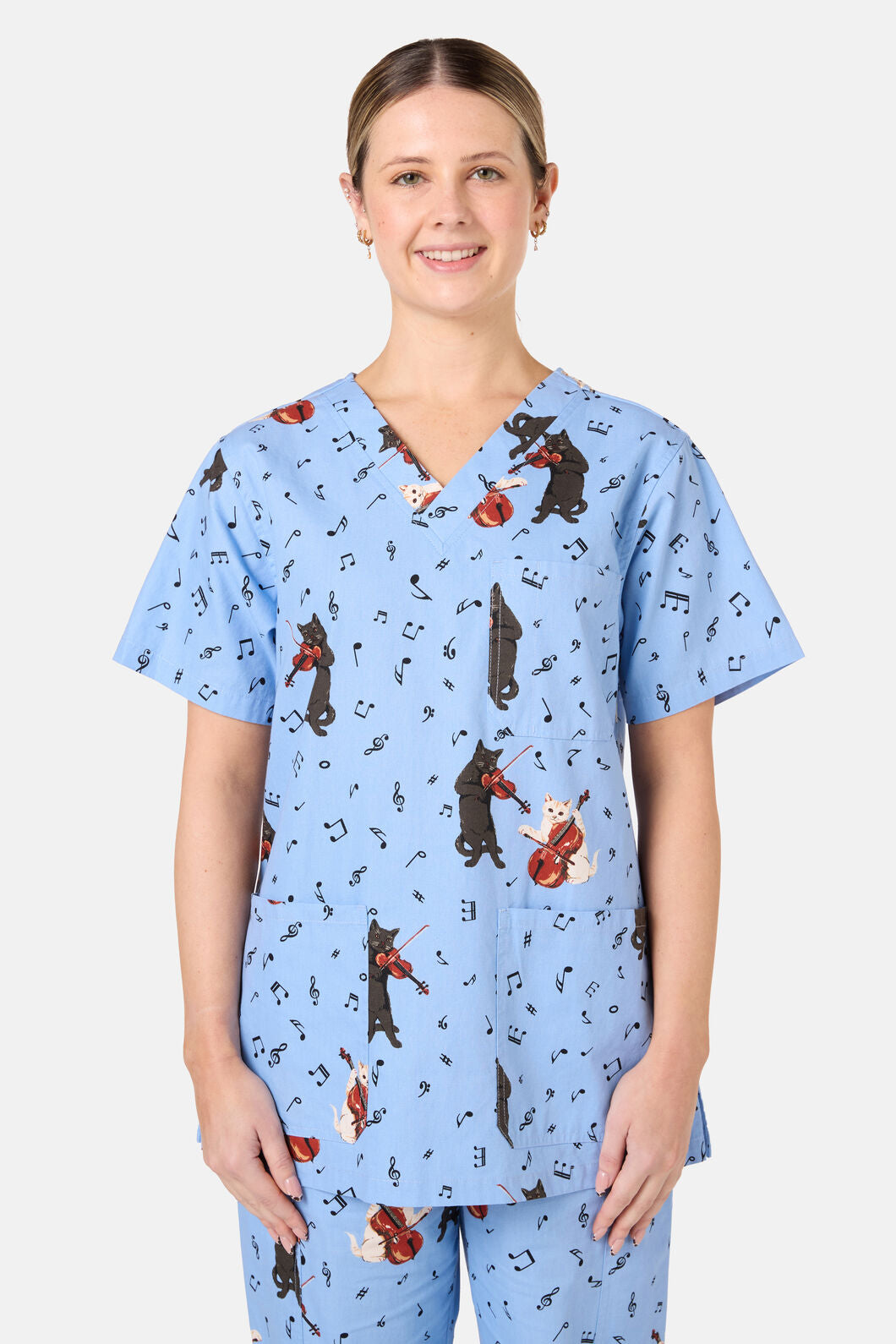 Scrubs With Love - Melodic Scrub Set - light-blue