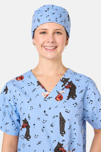 Scrubs With Love - Melodic Scrub Hat - light-blue