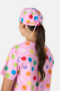 Scrubs With Love - Confetti Scrub Hat - pink