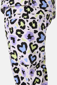 Scrubs With Love - Leopard Love Scrub Set - lilac