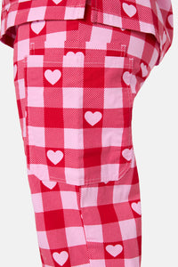 Scrubs With Love - Heartbeat Scrub Set - pink