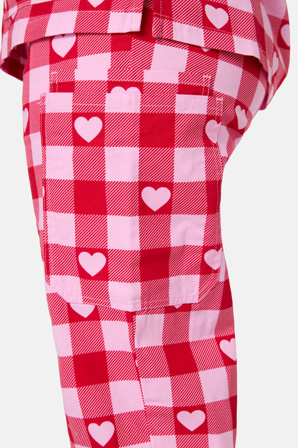 Scrubs With Love - Heartbeat Scrub Set - pink