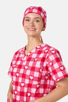 Scrubs With Love - Heartbeat Scrub Hat - pink