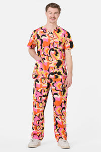 Scrubs With Love - Euphoria Scrub Set - multi
