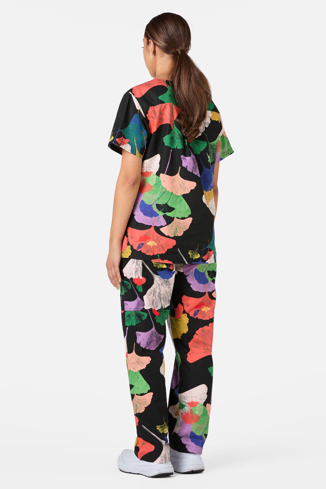 Scrubs With Love - Ginkgo Scrub Set - black