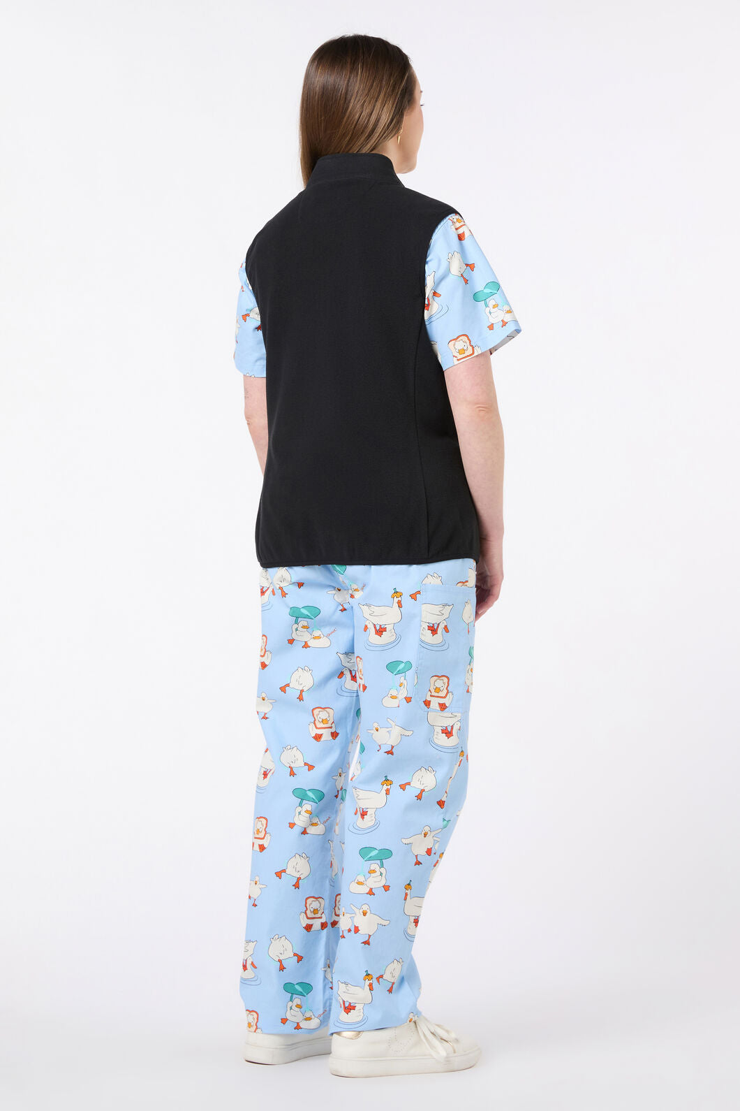 Scrubs With Love - Scrubs Black Polar Fleece Vest - black
