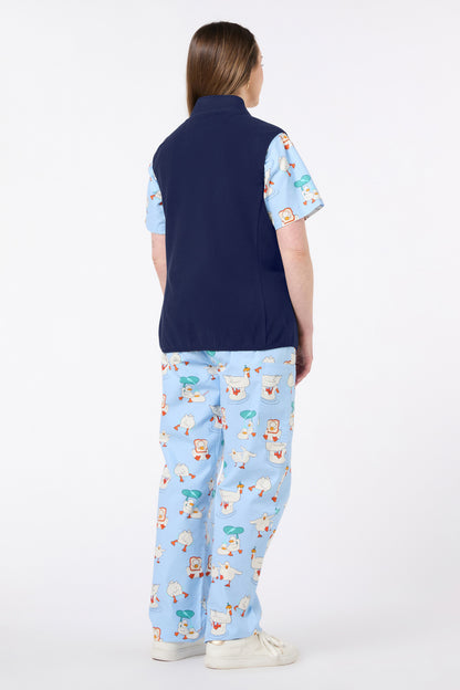 Scrubs With Love - Scrubs Navy Polar Fleece Vest - navy