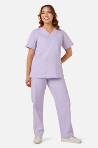 Scrubs With Love - Lilac Scrub Set - lilac
