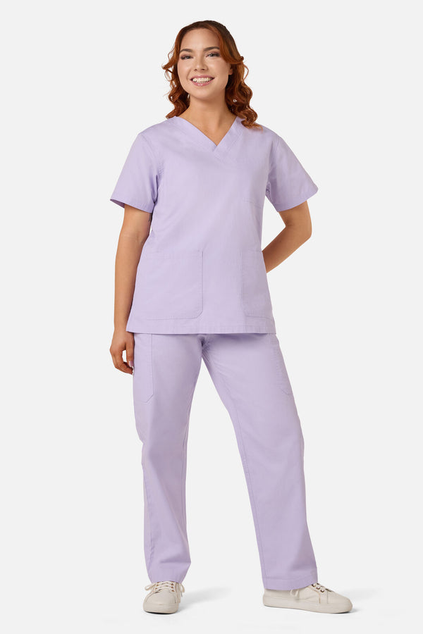 Scrubs With Love - Lilac Scrub Set - lilac