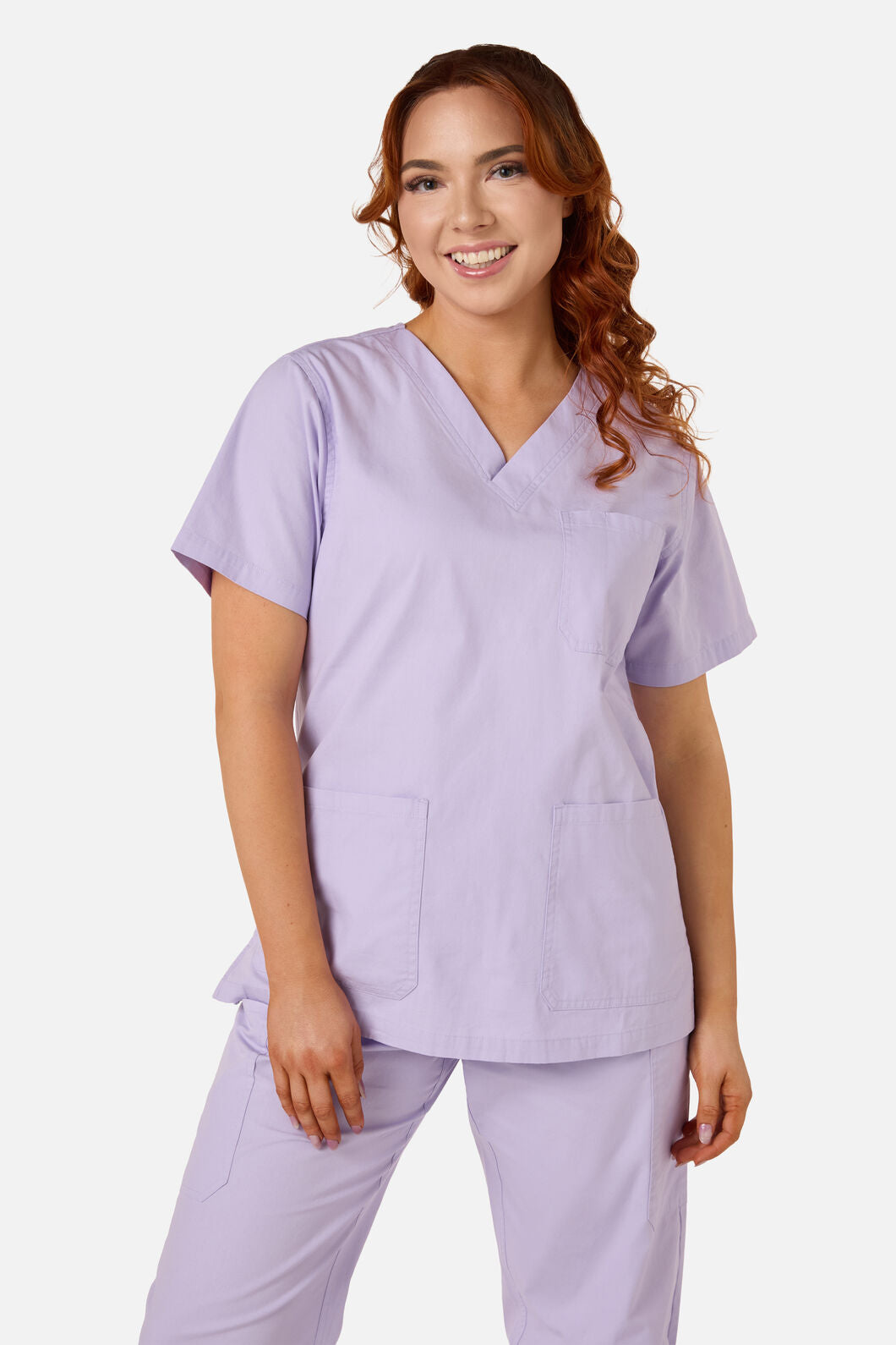 Scrubs With Love - Lilac Scrub Set - lilac