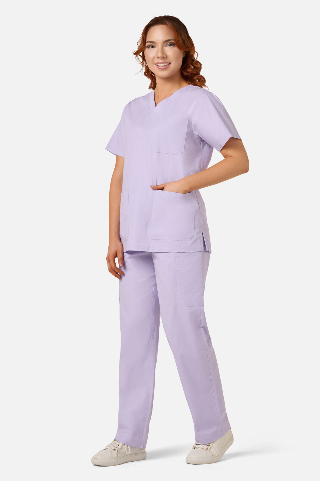 Scrubs With Love - Lilac Scrub Set - lilac