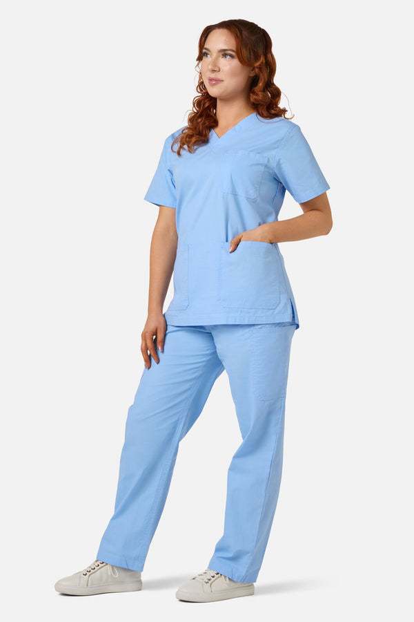 Scrubs With Love - Scrubswithlove Blue Scrub Set - light-blue