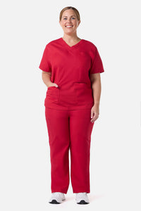 Scrubs With Love - Scrubs with love Red Scrub Set - red