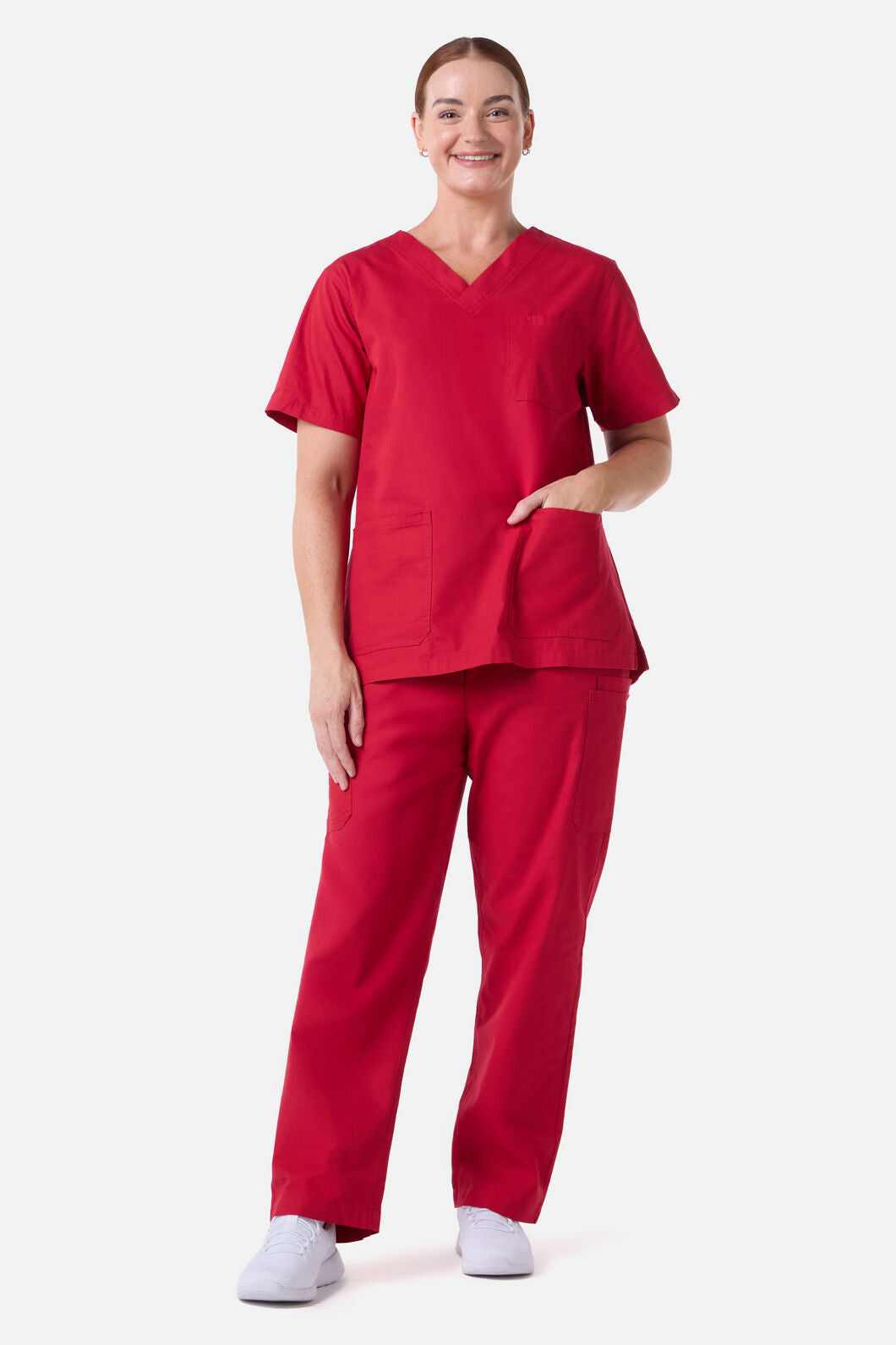 Scrubs With Love - Scrubs with love Red Scrub Set - red