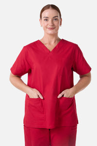 Scrubs With Love - Scrubs with love Red Scrub Set - red