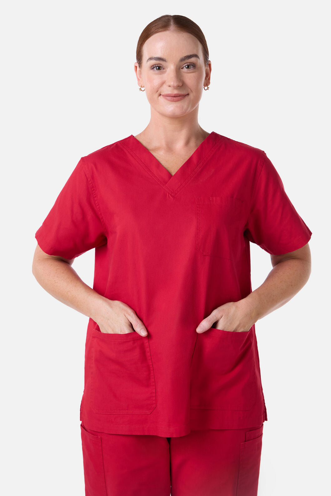 Scrubs With Love - Scrubs with love Red Scrub Set - red