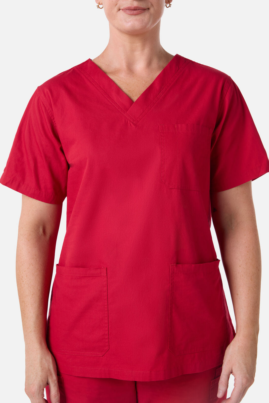 Scrubs With Love - Scrubs with love Red Scrub Set - red