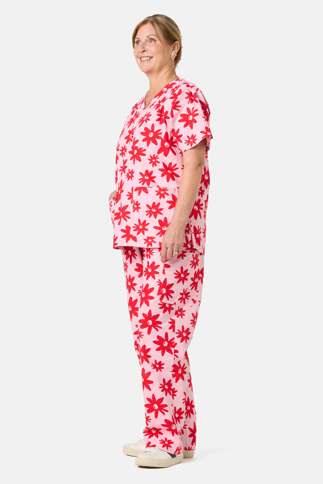 Scrubs With Love - Gidgets Scrub Set - pink