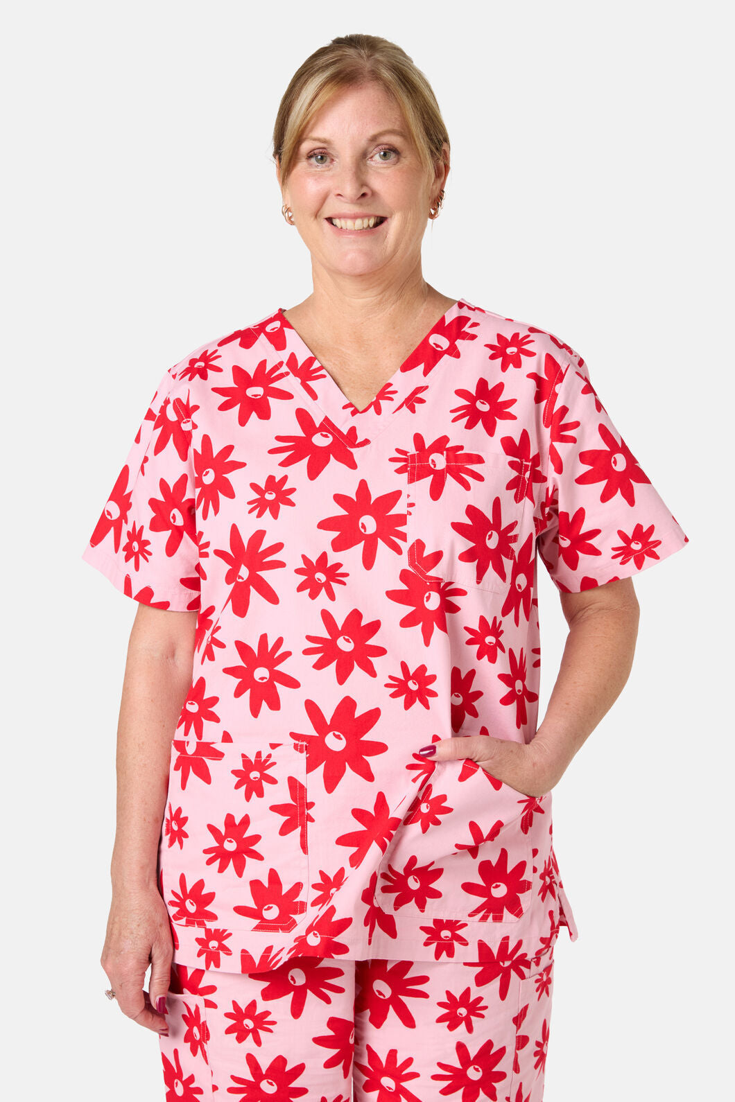 Scrubs With Love - Gidgets Scrub Set - pink