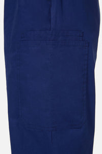 Scrubs With Love - Orange Hearts Top & Pant Scrub Set - navy