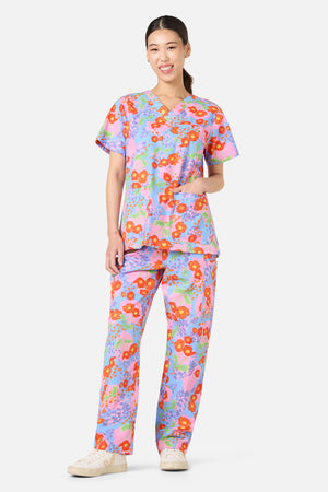 Scrubs With Love - Poppy Dotty Scrub Set - multi